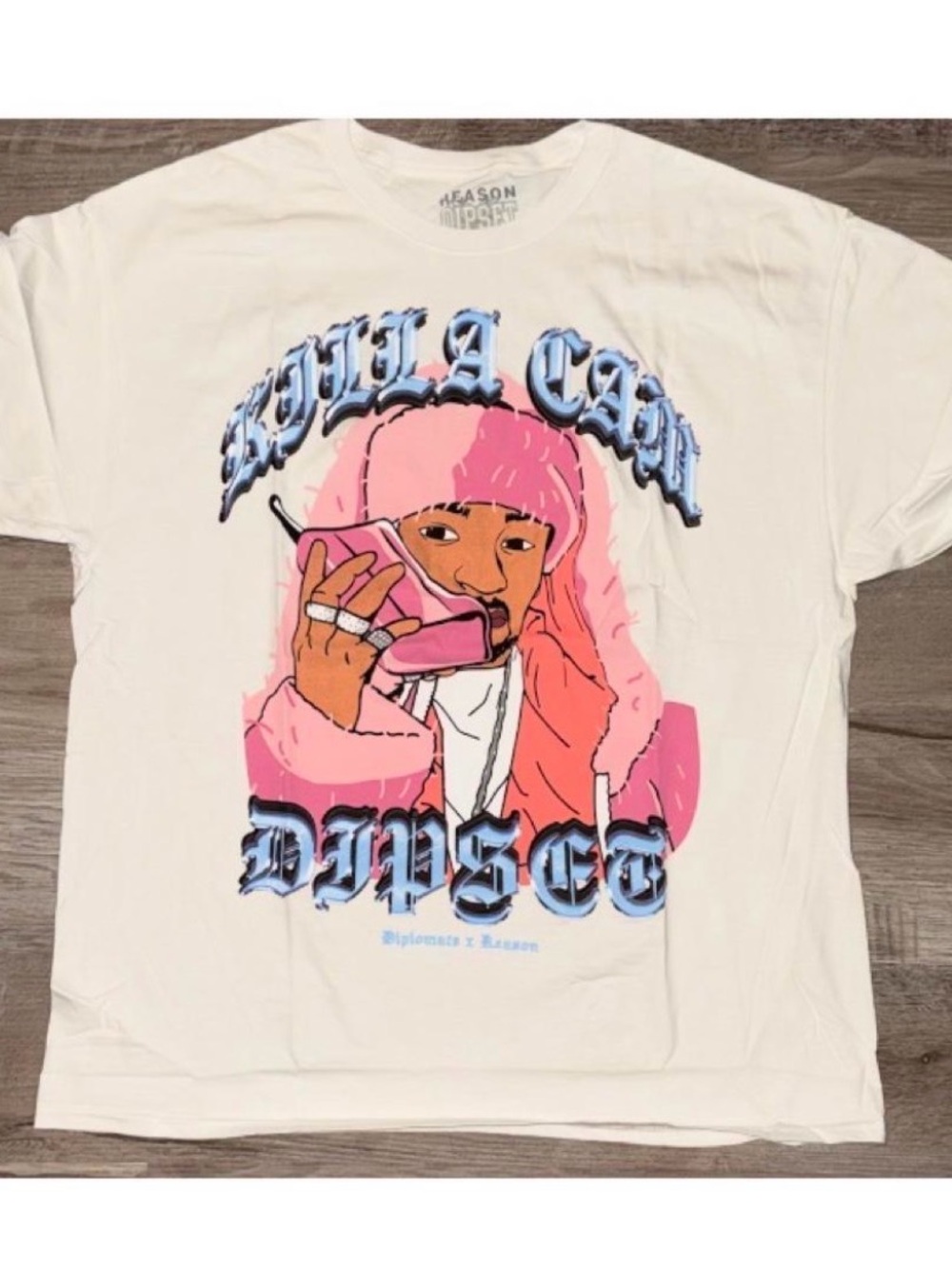 NWOT Men's Dipset Killa Cam Shirt Size XL Never worn or washed
